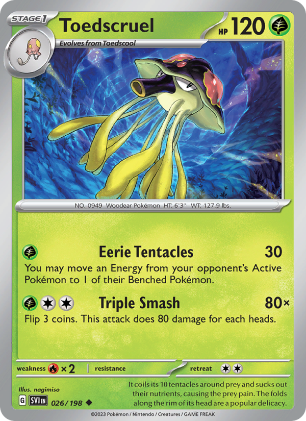 Toedscruel (026/198) Reverse Holo card image