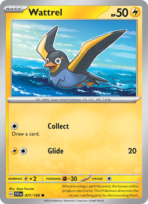 Wattrel (077/198) Reverse Holo card image