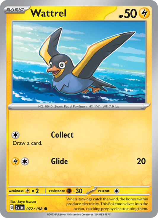 Wattrel (077/198) Reverse Holo card image