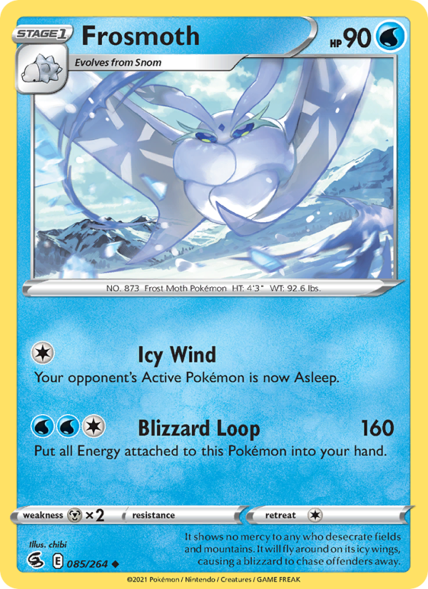 Frosmoth (085/264) Reverse Holo card image