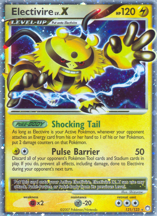 Electivire (121/122) Reverse Holo card image