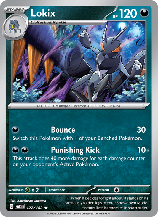 Lokix (122/182) Holographic card image