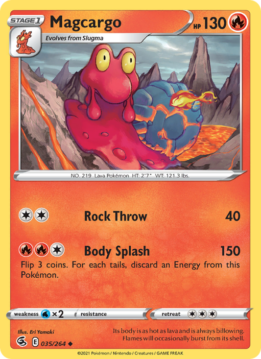 Magcargo (035/264) Reverse Holo card image