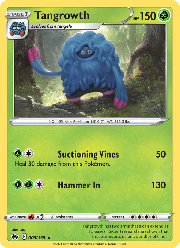 Tangrowth (005/159) Reverse Holo card image
