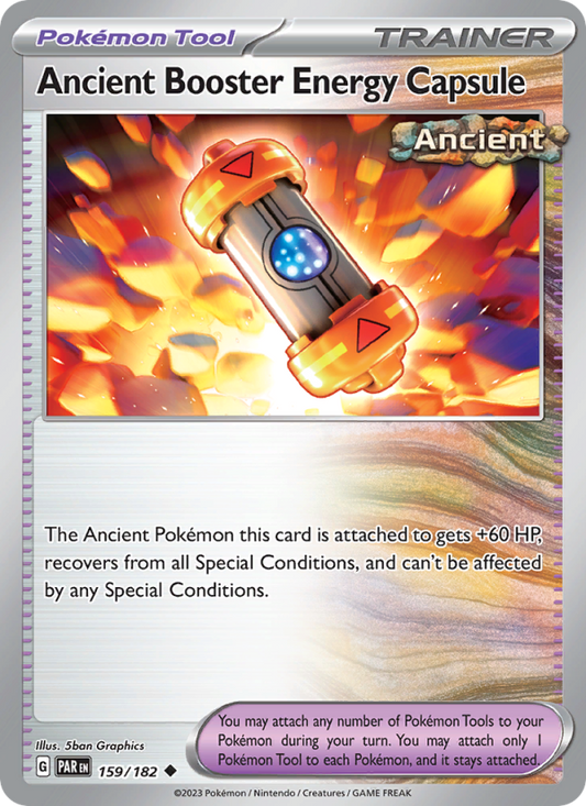 Ancient Booster Energy Capsule (159/182) Reverse Holo card image