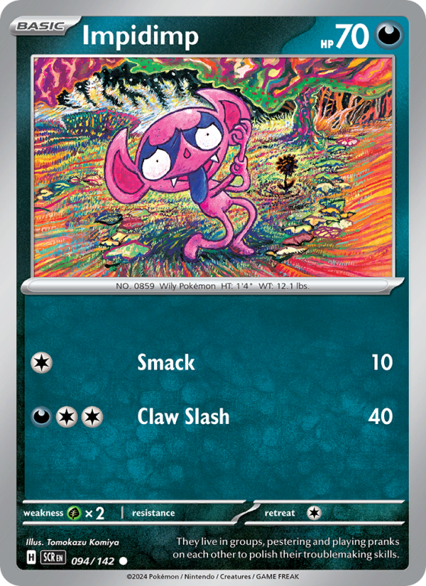 Impidimp (094/142) Reverse Holo card image