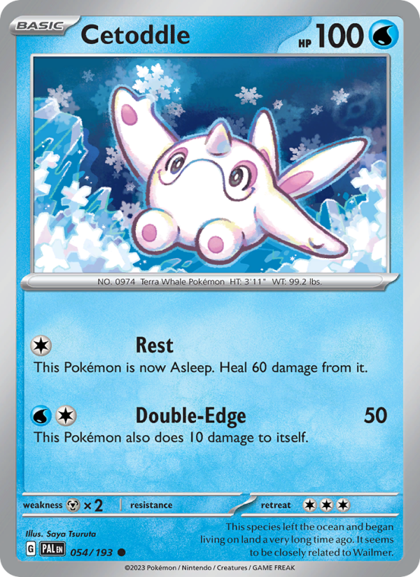 Cetoddle (054/193) Reverse Holo card image