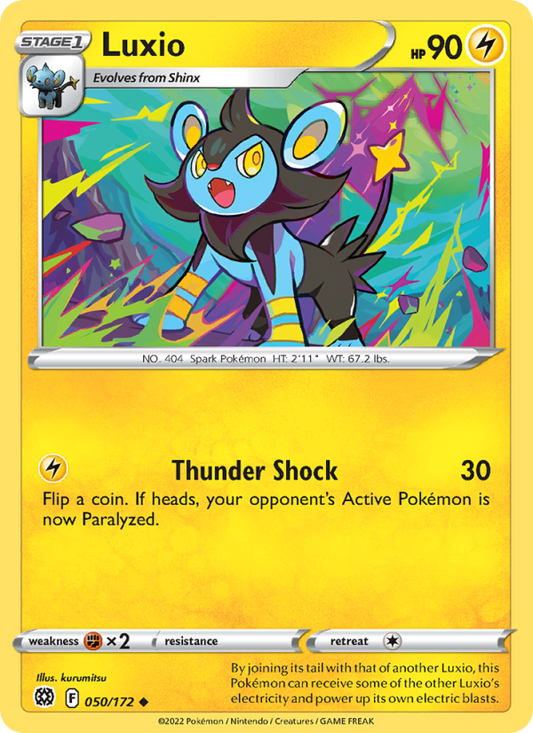 Luxio (050/172) Reverse Holo card image