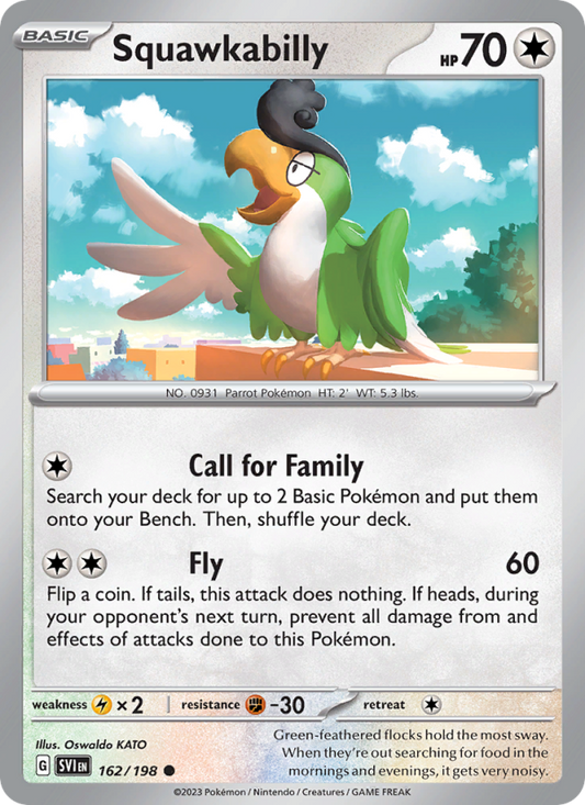 Squawkabilly (162/198) Reverse Holo card image