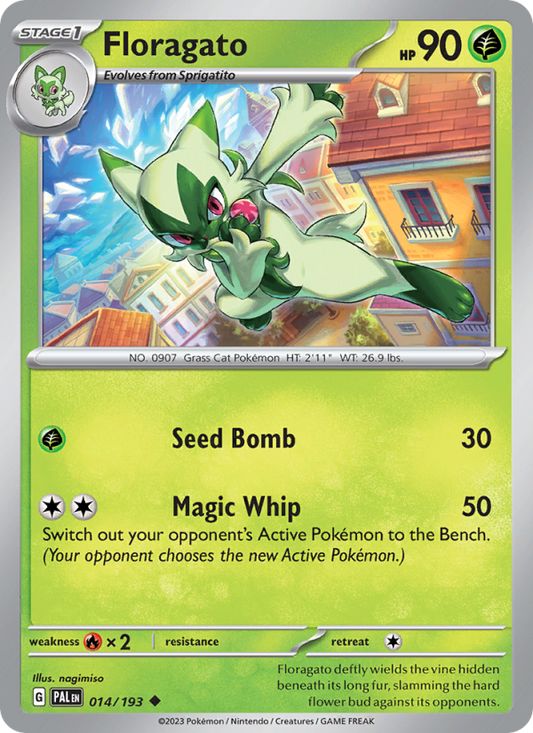 Floragato (014/193) Reverse Holo card image