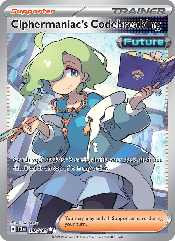 Ciphermaniac's Codebreaking (198/162) Holographic card image