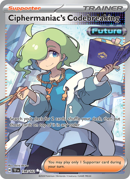 Ciphermaniac's Codebreaking (198/162) Holographic card image