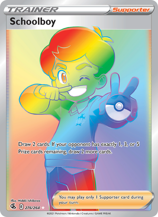 Schoolboy (276/264) Reverse Holo card image