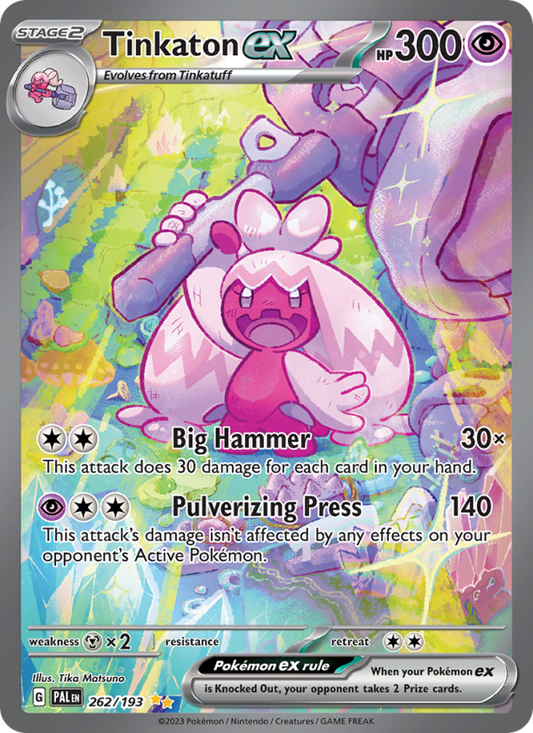 Tinkaton ex (262/193) Holographic card image