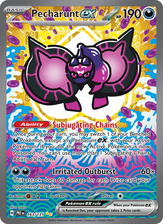 Pecharunt ex (163/131) Reverse Holo card image