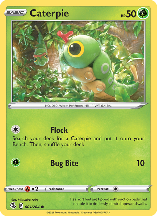Caterpie (001/264) Reverse Holo card image