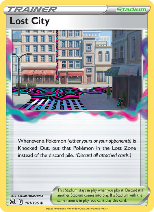 Lost City (161/196) Reverse Holo card image