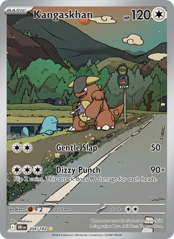 Kangaskhan (204/182) Reverse Holo card image