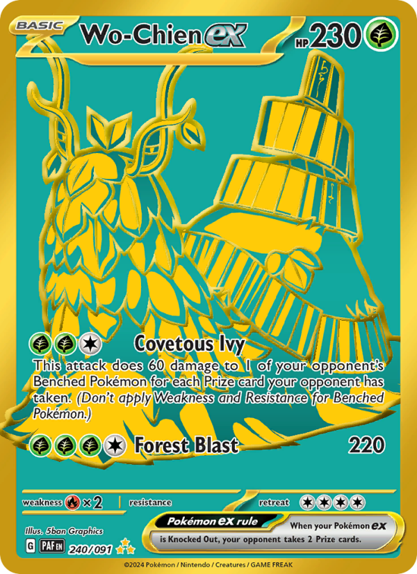 Wo-Chien ex (240/91) Holographic card image