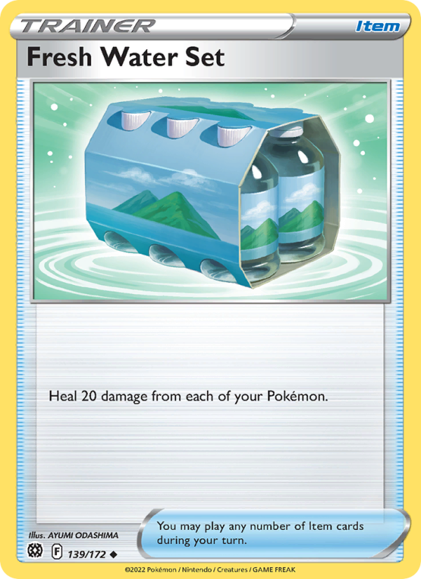 Fresh Water Set (139/172) Reverse Holo card image