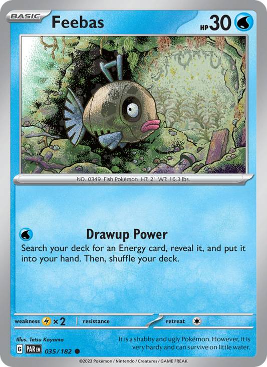Feebas (035/182) Reverse Holo card image