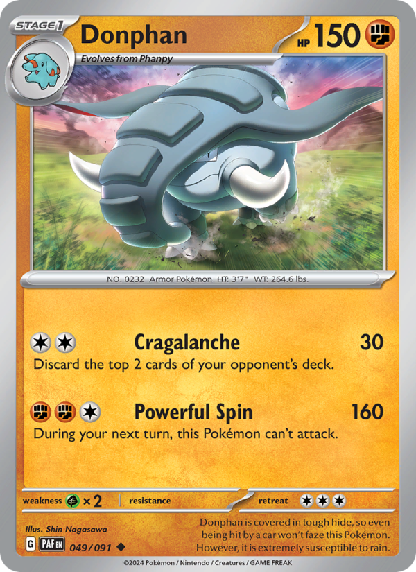Donphan (049/91) Reverse Holo card image