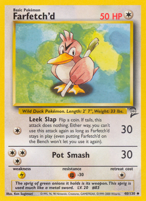 Farfetch'd (040/130) Reverse Holo card image