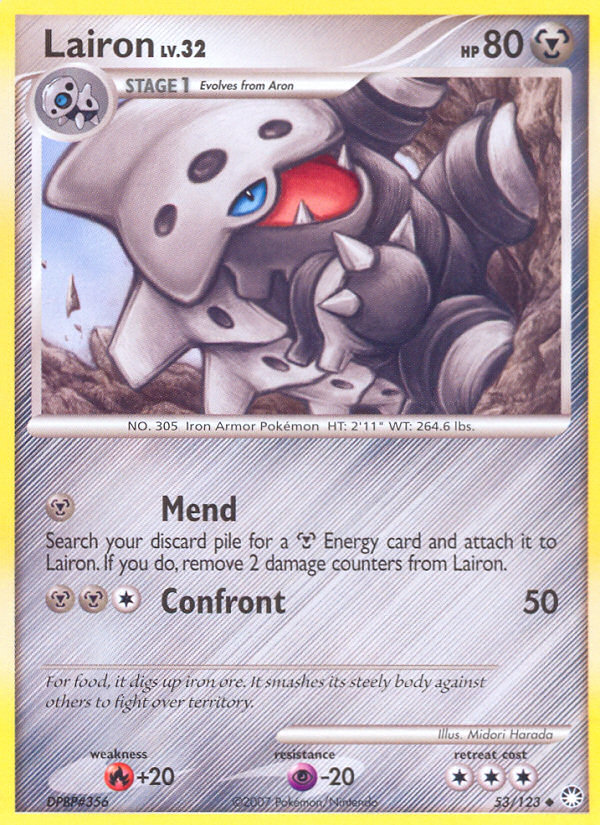 Lairon (053/122) Reverse Holo card image