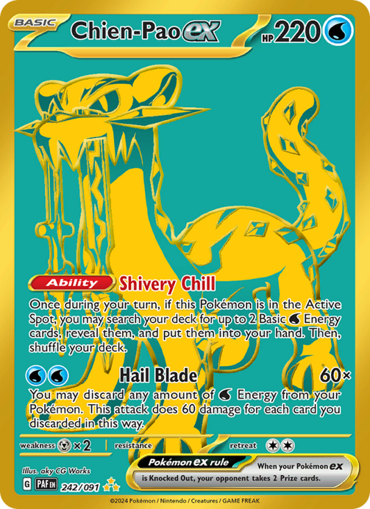 Chien-Pao ex (242/91) Holographic card image