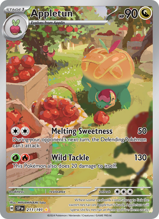 Appletun (211/191) Holographic card image