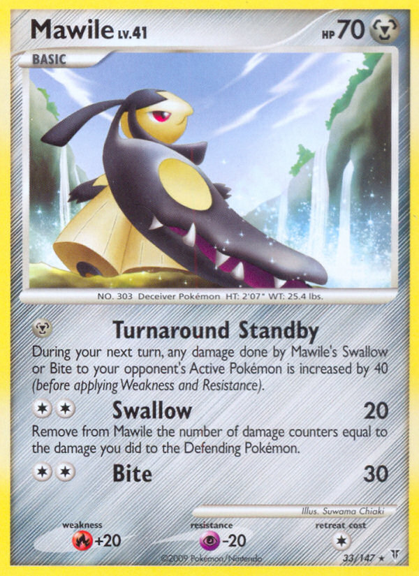 Mawile (033/147) Reverse Holo card image