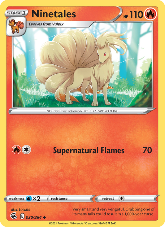 Ninetales (030/264) Reverse Holo card image