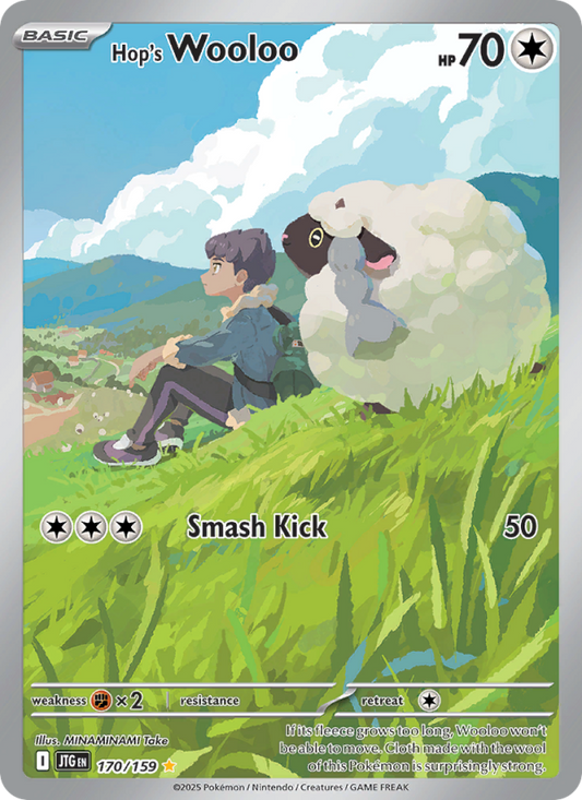 Hop's Wooloo (170/159) Reverse Holo card image