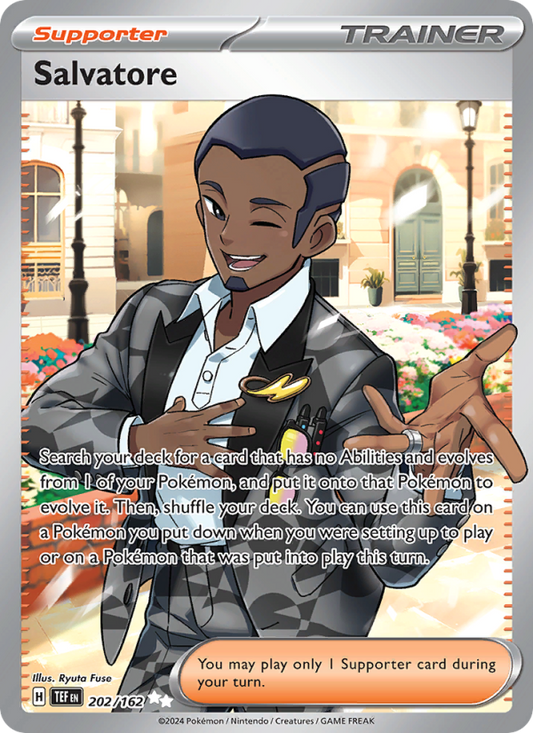 Salvatore (202/162) Holographic card image