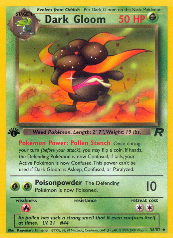 Dark Gloom (036/82) Reverse Holo card image