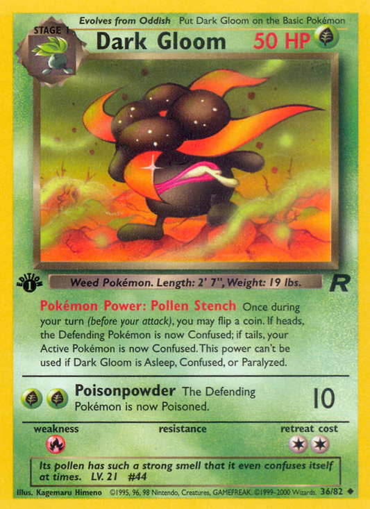 Dark Gloom (036/82) Reverse Holo card image