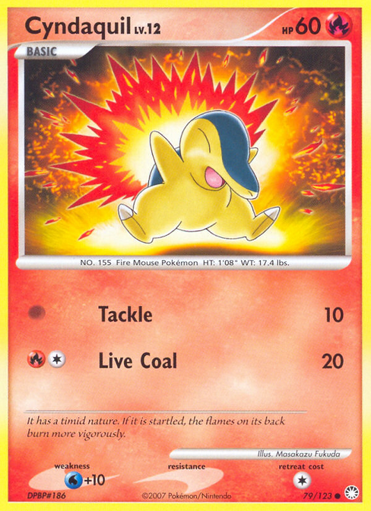 Cyndaquil (079/122) Reverse Holo card image