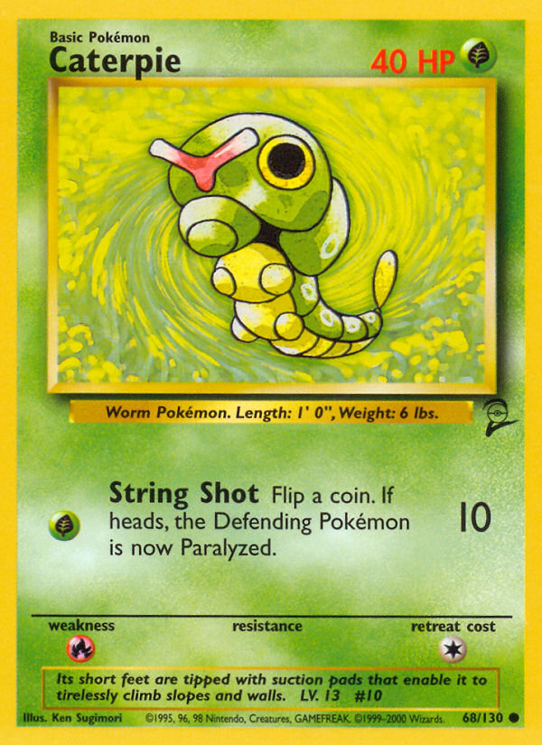 Caterpie (068/130) Reverse Holo card image