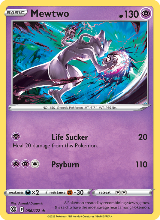 Mewtwo (056/172) Reverse Holo card image