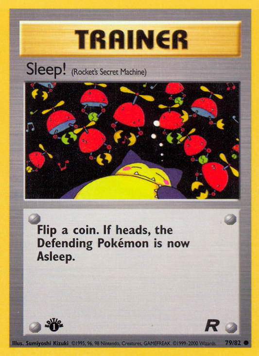 Sleep! (079/82) Reverse Holo card image