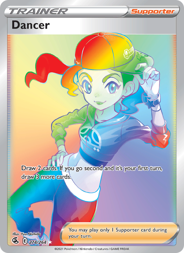 Dancer (274/264) Reverse Holo card image