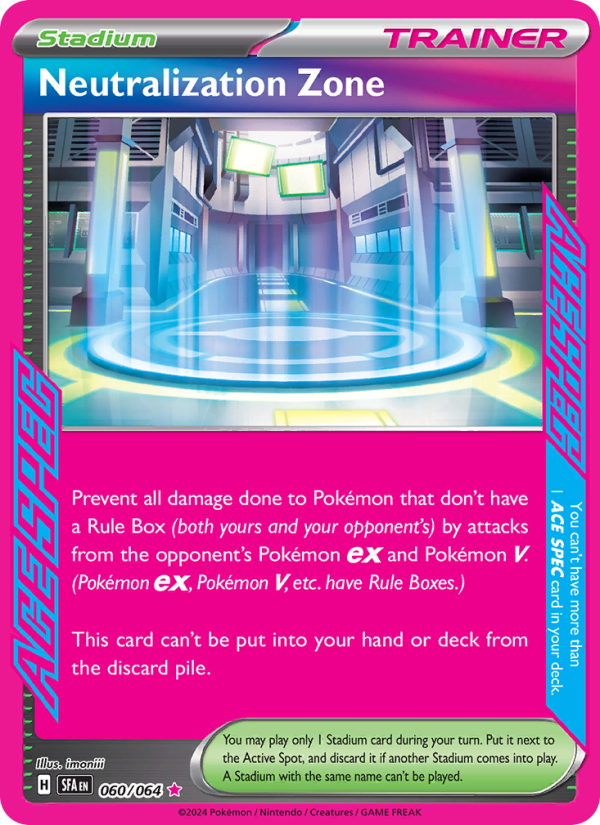 Neutralization Zone (060/64) Holographic card image