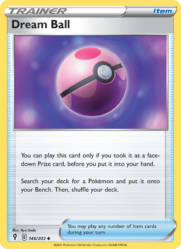 Dream Ball (146/203) Reverse Holo card image