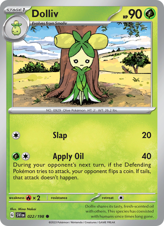 Dolliv (022/198) Reverse Holo card image