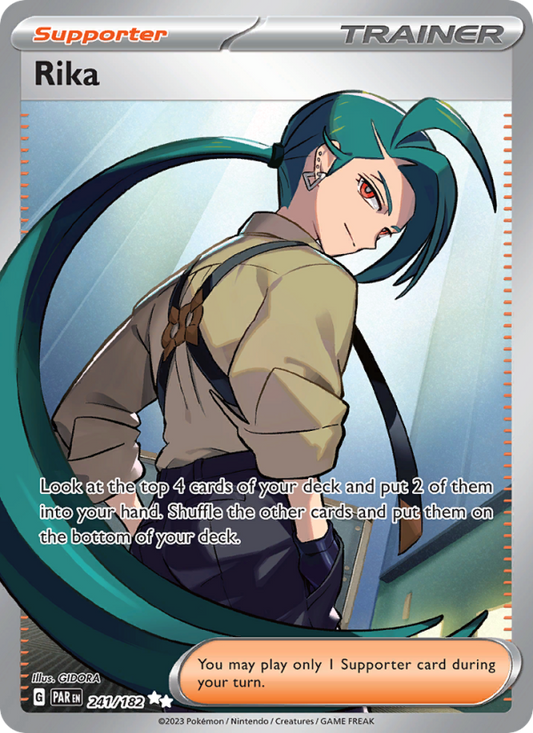 Rika (241/182) Holographic card image