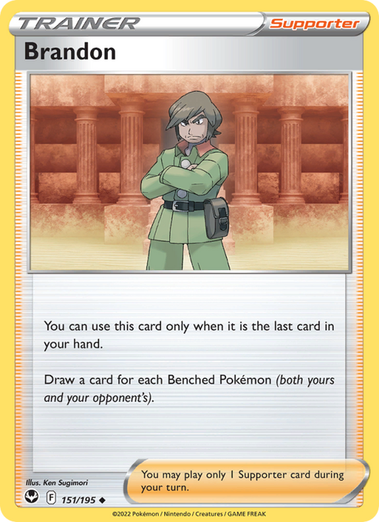 Brandon (151/195) Reverse Holo card image
