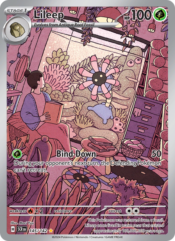 Lileep (145/142) Holographic card image