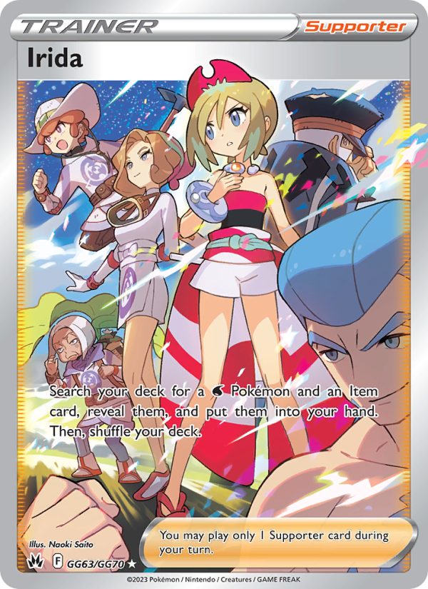 Irida (GG63/159) Holographic card image