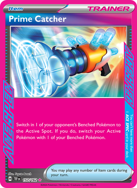Prime Catcher (157/162) Holographic card image