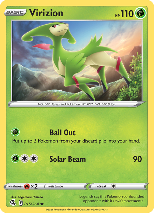 Virizion (015/264) Reverse Holo card image